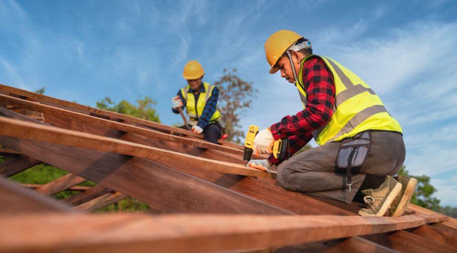 Professional gutter cleaning in Sarepta, LA